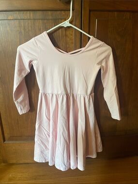 Kids Pink Dance Dress Leotard